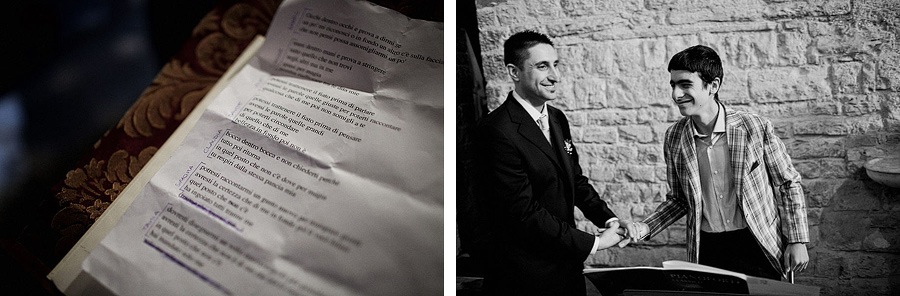 italian wedding ceremony details