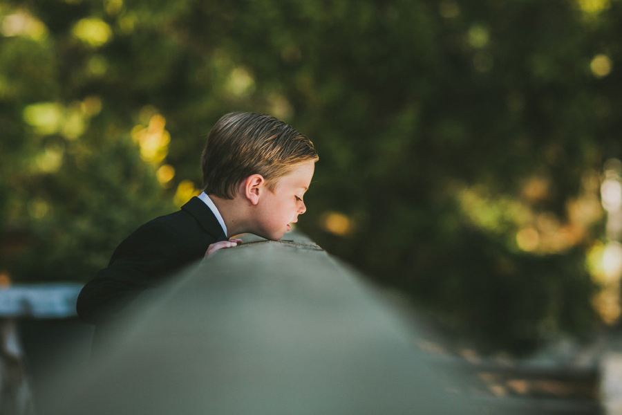 boy during wedding at LeCrans Hotel in Crans-Montana