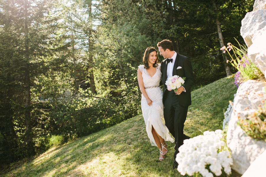 wedding portraits portrait session at LeCrans Hotel in Crans-Montana, Switzerland