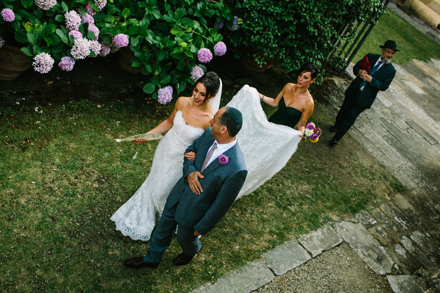 Jewish Wedding Ceremony in Italy