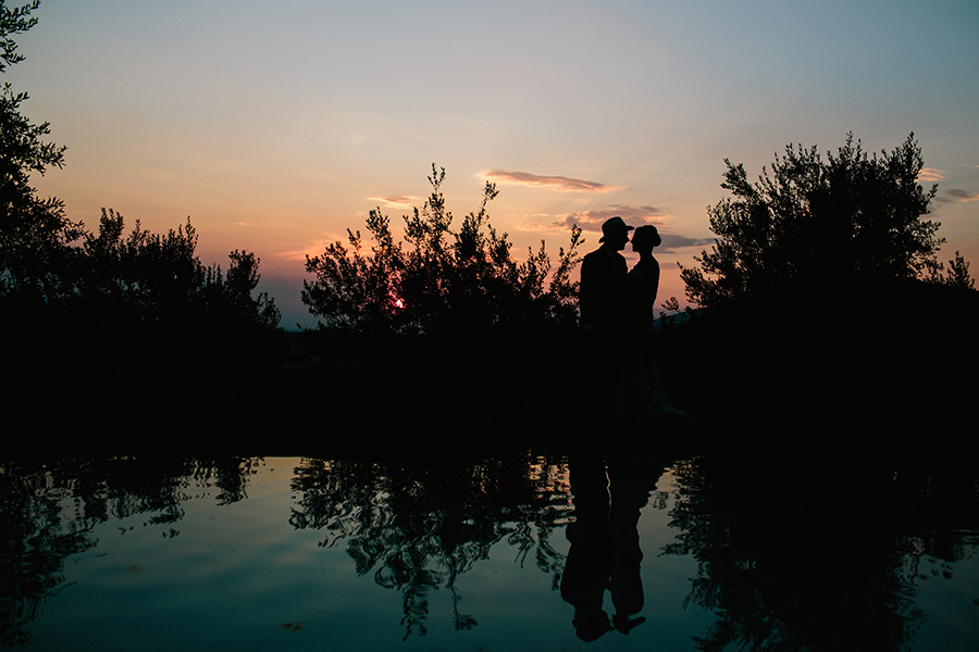 Wedding Portraits Bride and Groom Florence Tuscany Italy