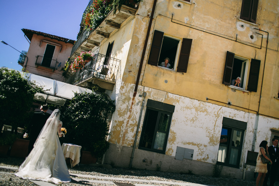 Wedding San Leonardo church in Pallanza, Lake Maggiore, Italy.