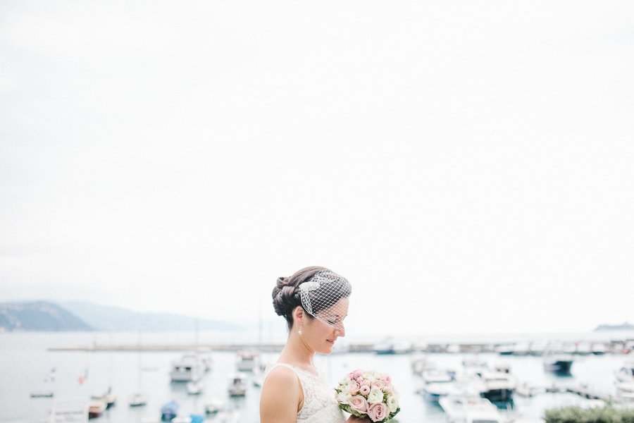 bride portrait destination wedding in italy