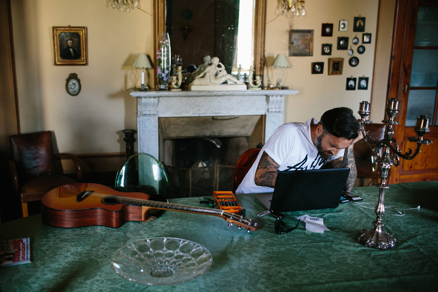 Umbria Wedding with Anberlin Guitar Player Christian McAlhaney