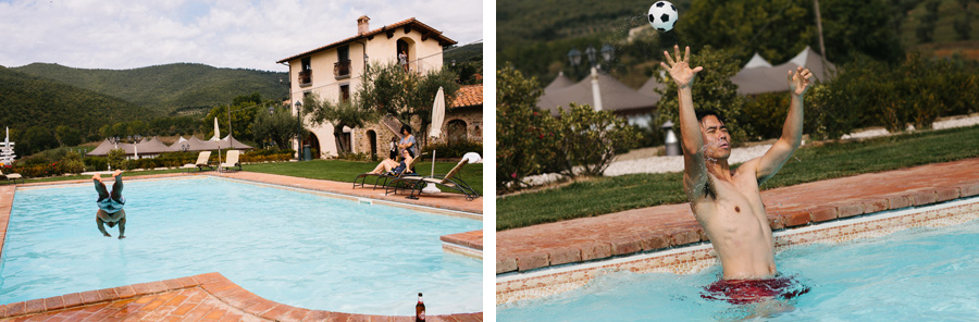 Swimming Pool Villa Baroncino Wedding