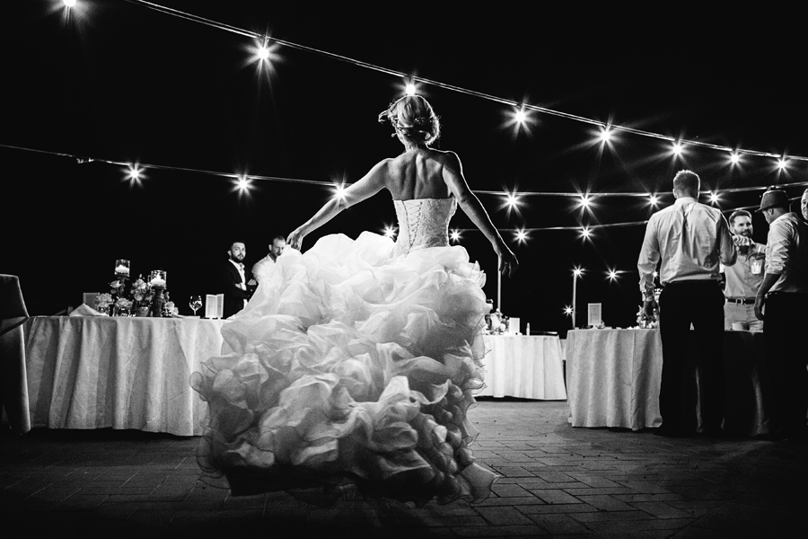 Stunning portraits Of a bride dancing At her wedding