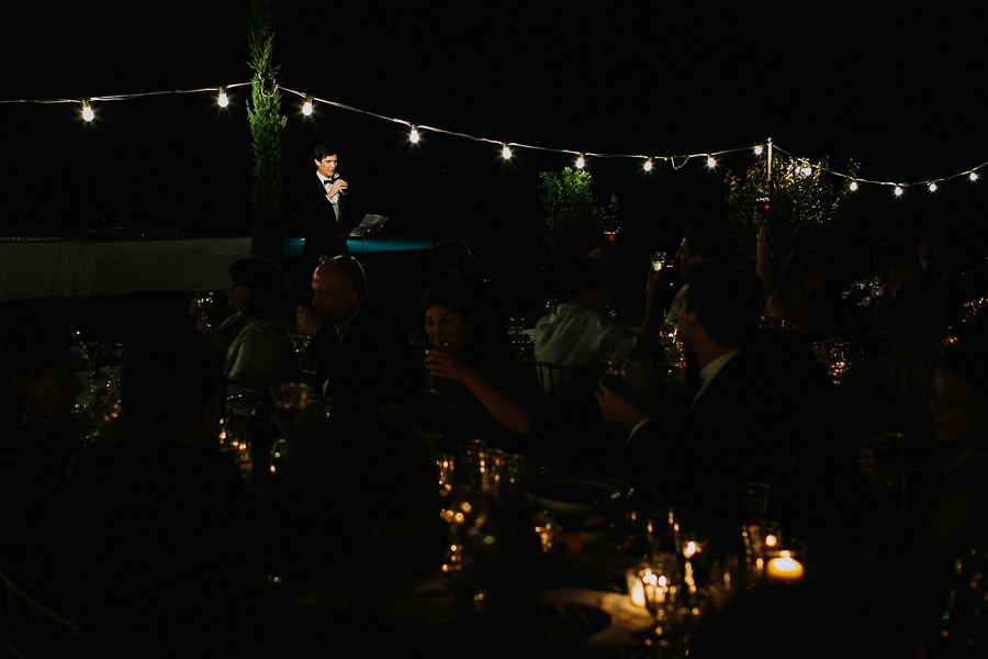 wedding speech groom in tuscany in villa la capitana