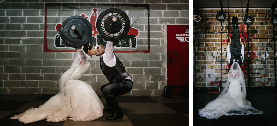 crossfit wedding photographer