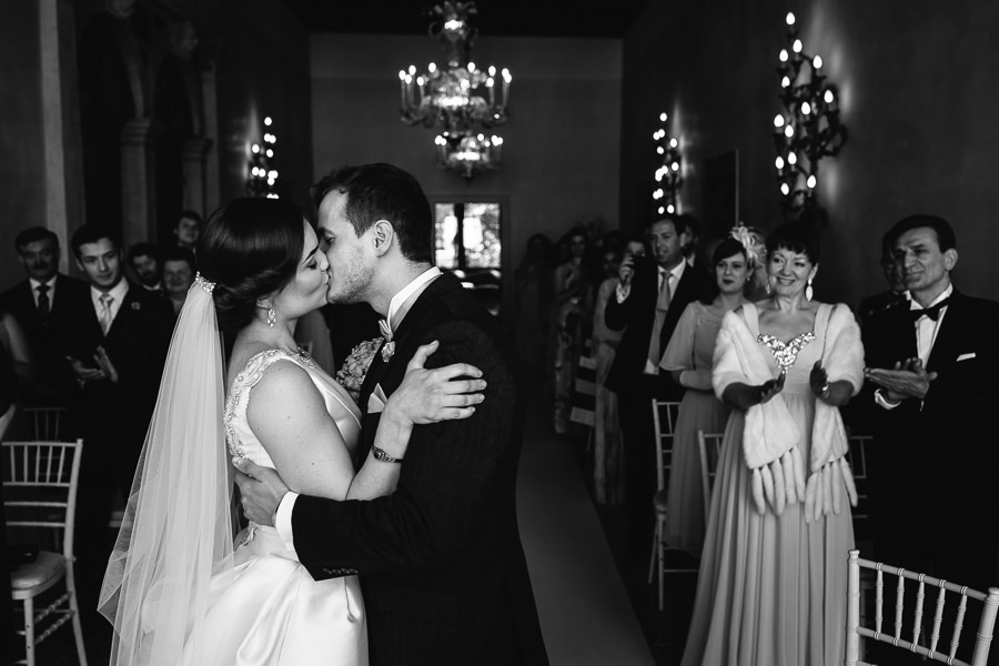 Wedding ceremony photos Palazzo Loredan Venice