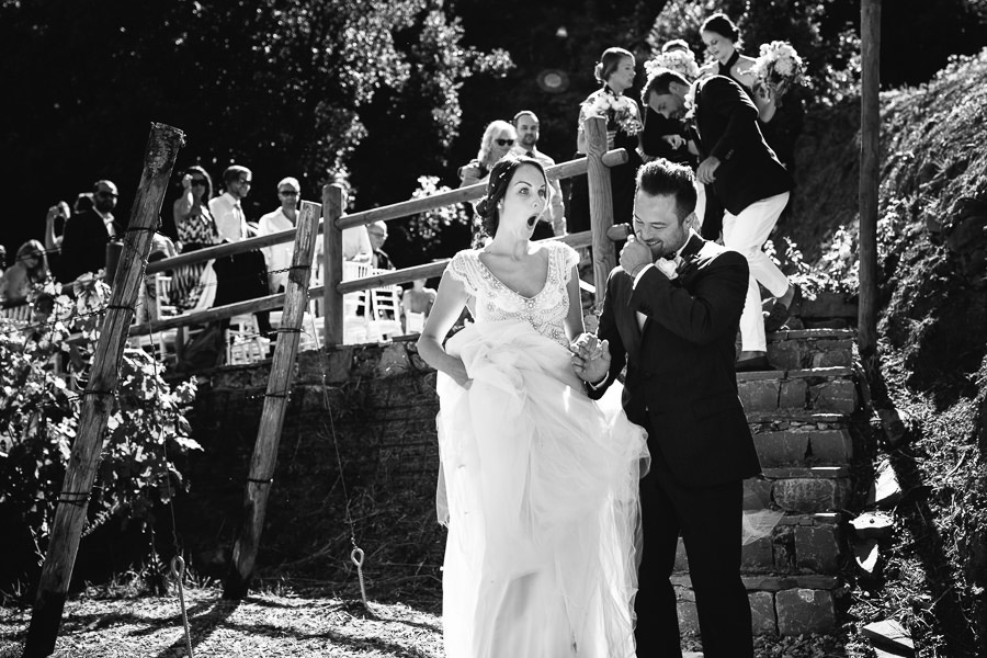 Buranco Vineyard Cinque Terre Wedding Ceremony