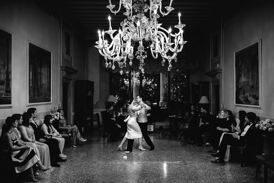 Argentine tango wedding venice