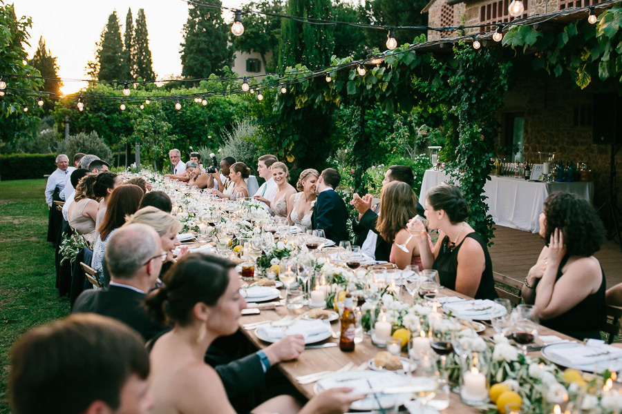 Tuscany Wedding Reception Photographer