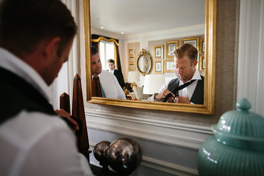 groom tie st. regis hotel florence tuscany