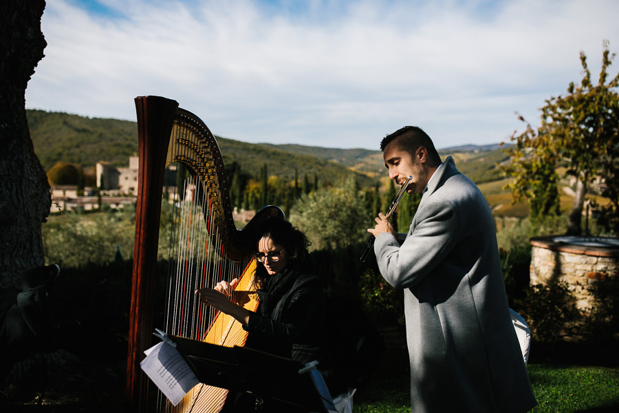 musicians tuscany wedding