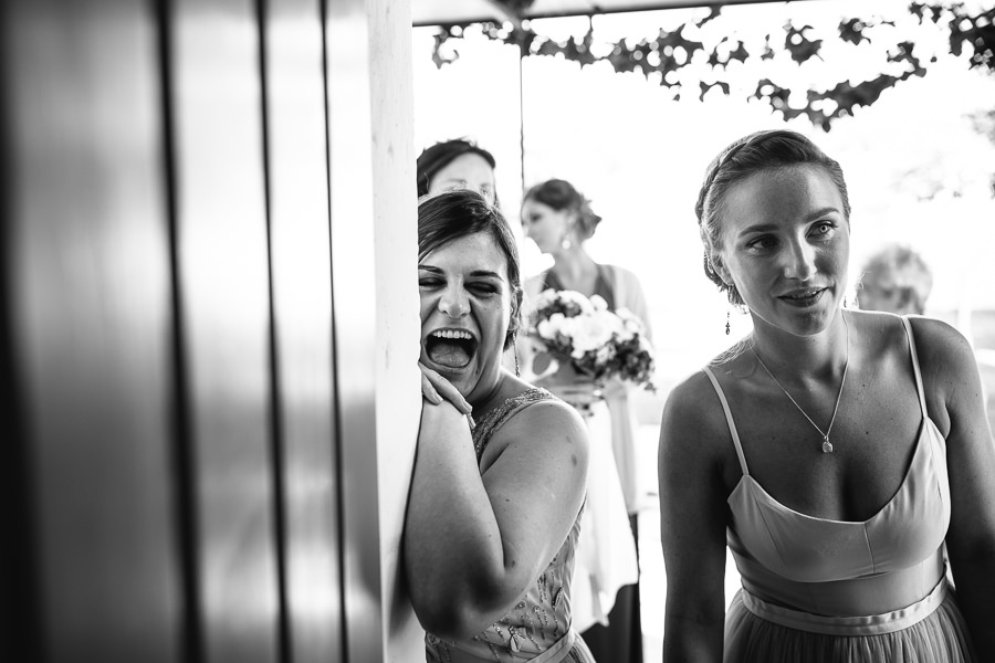 bridesmaids at Apulia Wedding