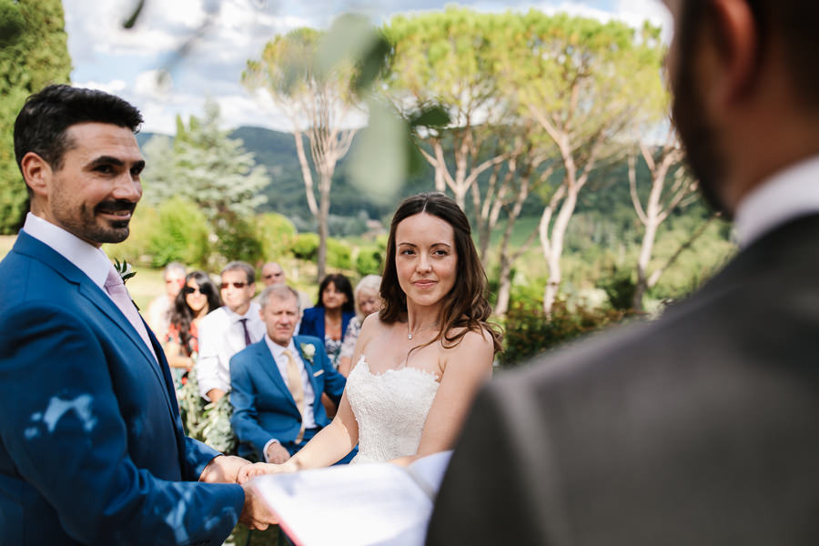 Castello di Spaltenna Wedding Ceremony