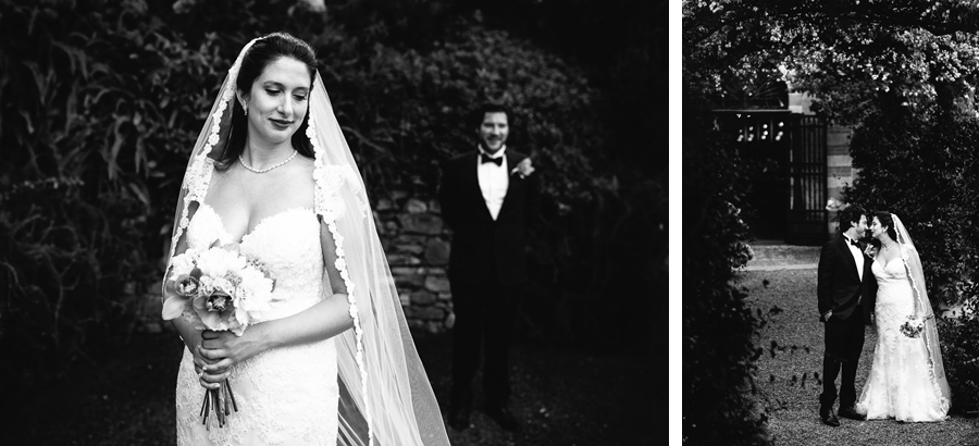 bride and groom wedding portrait by portofino based wedding photographer julian kanz