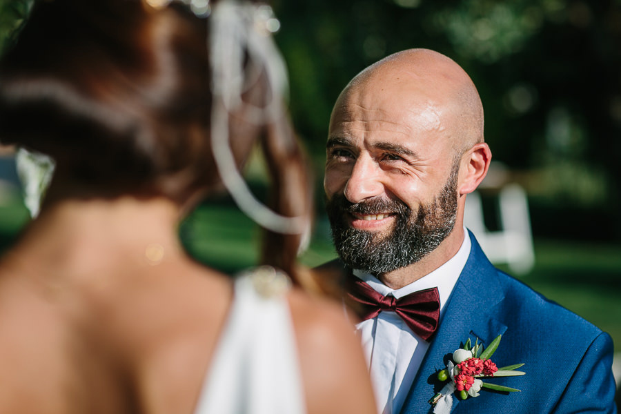 bride and groom at wedding in fasano puglia
