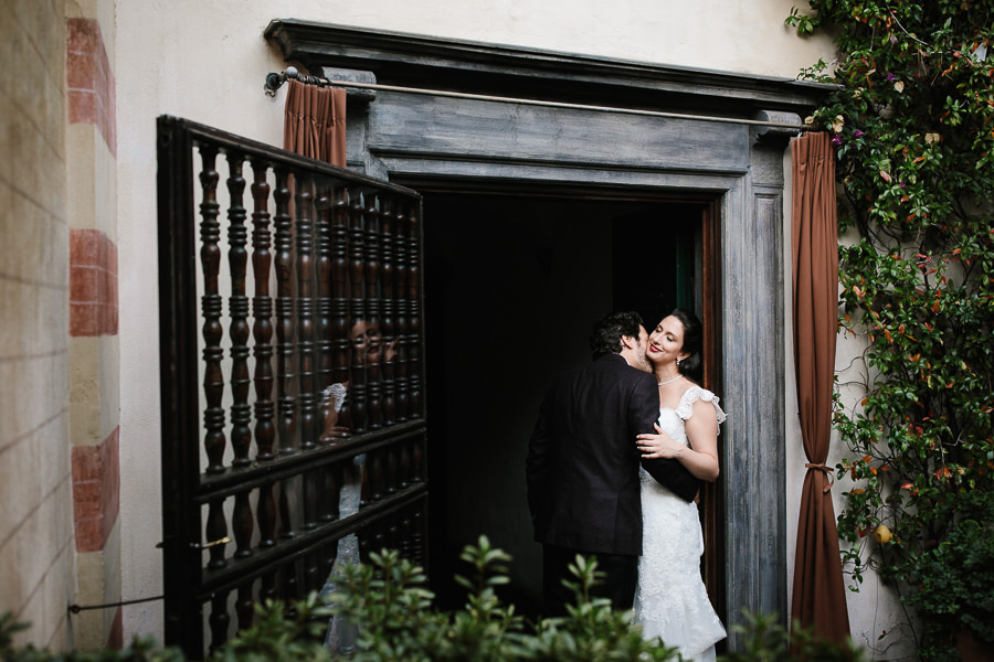 beautiful wedding portrait portofino