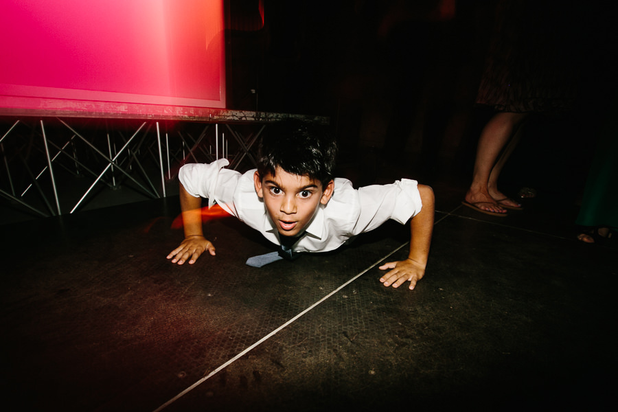 boy dancing like michael jackson at wedding in portofino