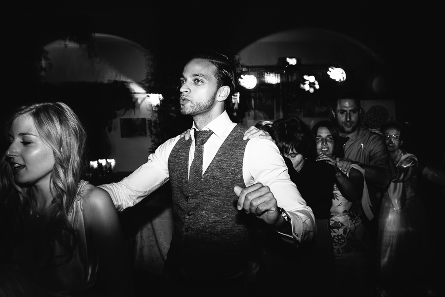 handsome guy dancing at meran wedding