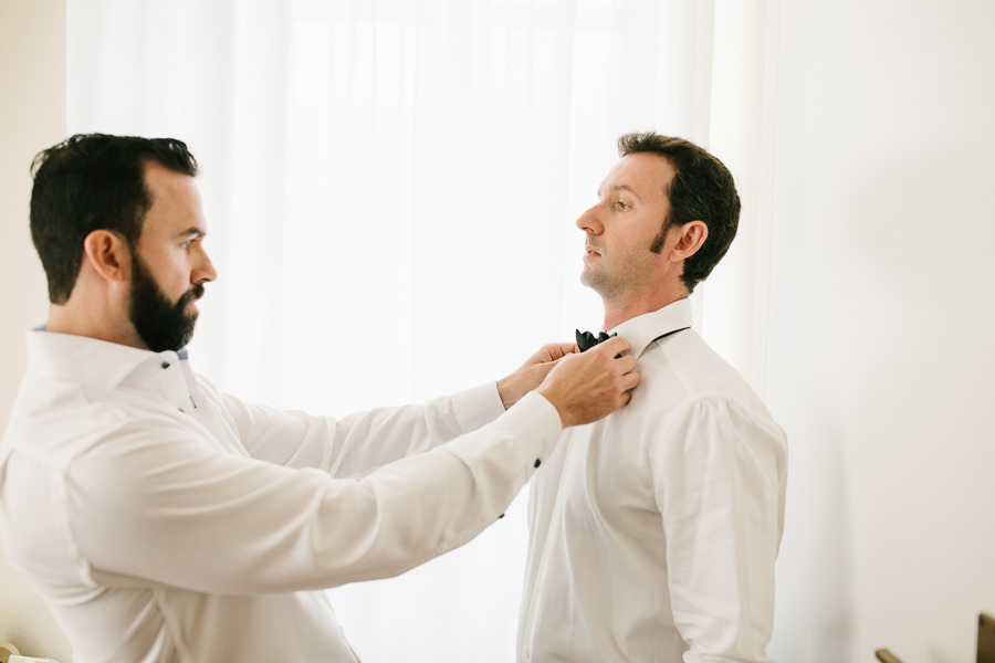 Groom and Best Man Hotel Villa Aurora Lezzeno Lake Como