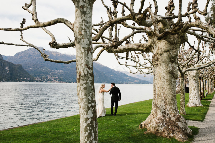 Villa Melzi Gardens Wedding Portrait