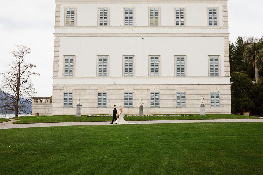 Villa Melzi Bellagio Wedding Portrait