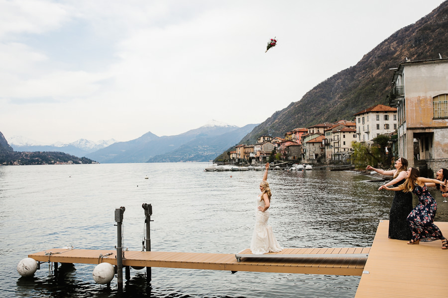 Bride Bouquet Hotel Villa Aurora Lezzeno Lake Como