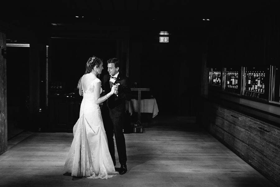 Bride and Groom First Dance