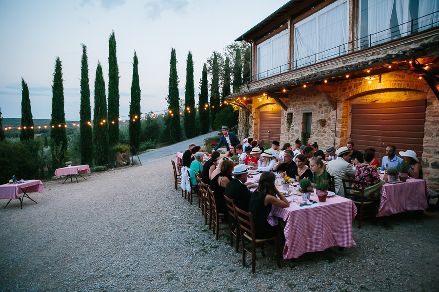 mafia wedding rehearsal dinner tuscany