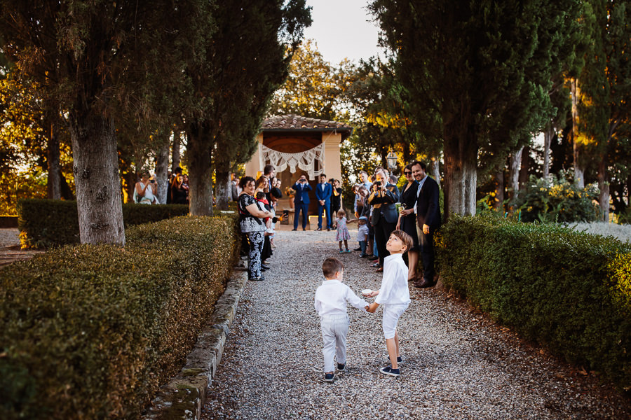 Wedding Ceremony under the Tuscan Sun