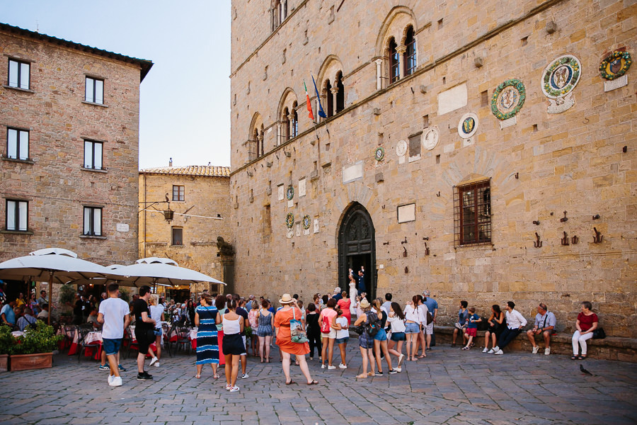 Wedding Photographer in Volterra Tuscany