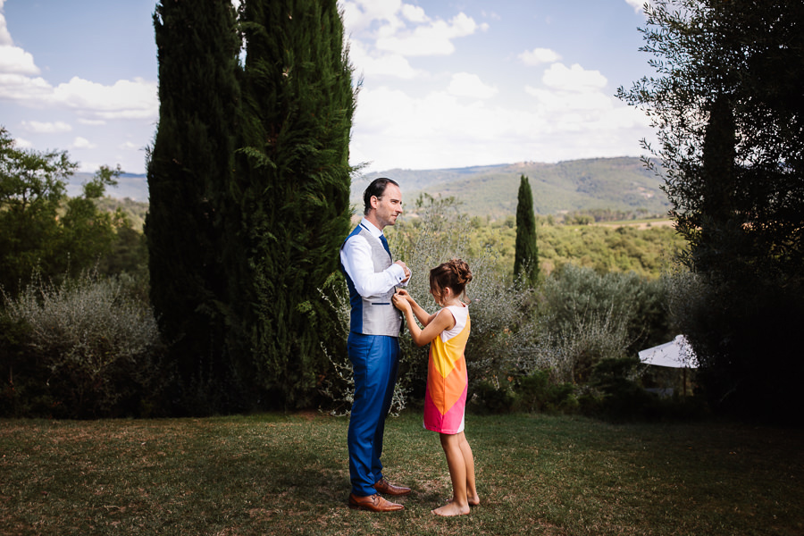 Groom Preparation Tuscany Wedding