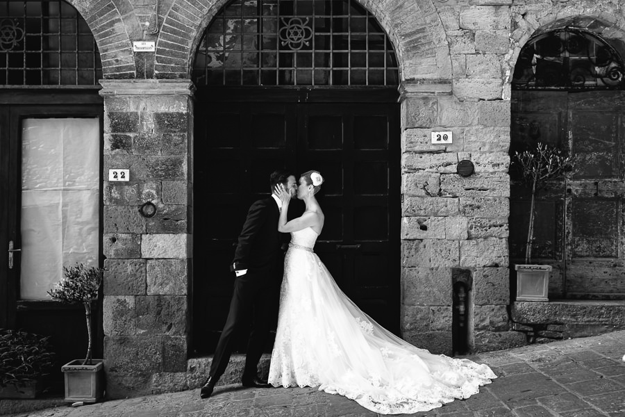 Most hired wedding photographer in Tuscany