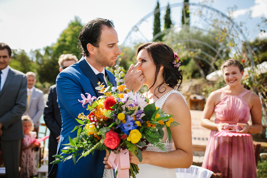 casa cornacchi wedding ceremony