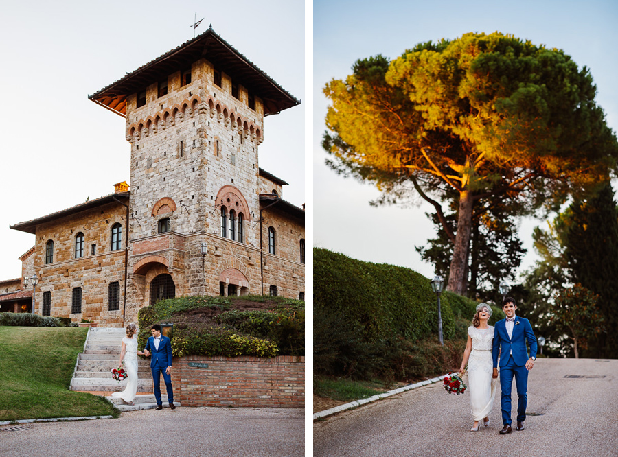 Hotel La Collegiata San Gimignano Wedding Photo Shoot