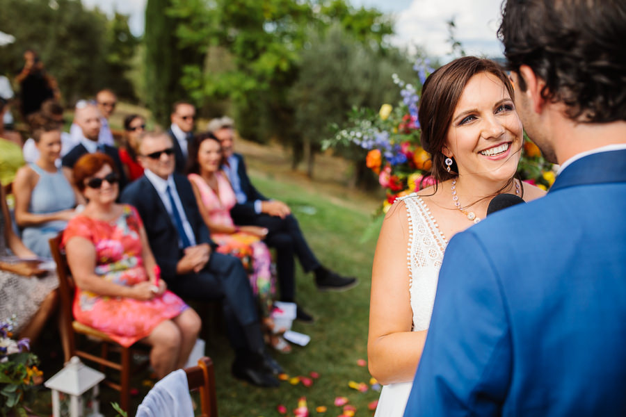 casa cornacchi tuscany outdoor wedding ceremony