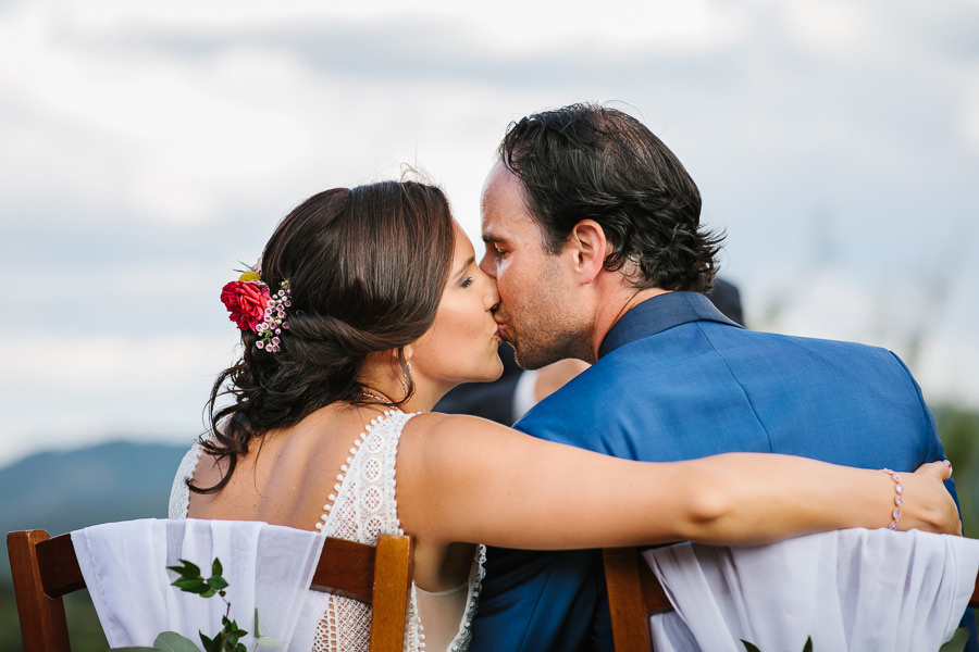 intimate wedding at casa cornacchi