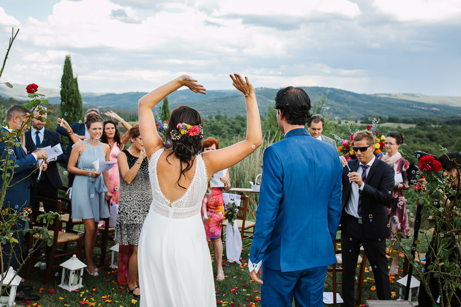 intimate wedding at casa cornacchi