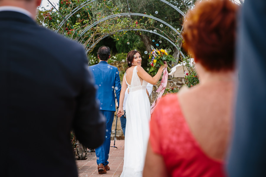 intimate wedding at casa cornacchi