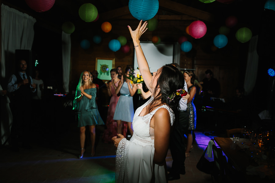 bride and groom dancing at casa cornacchi