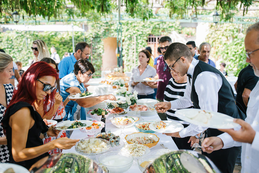 Wedding Brunch Villa Cimbrone Photographer