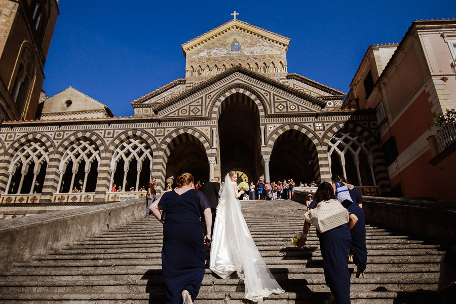 Beautiful Bride Portrait Amalfi Wedding Photographer