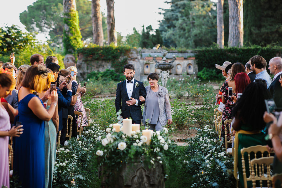 epic same-sex wedding ceremony amalfi coast