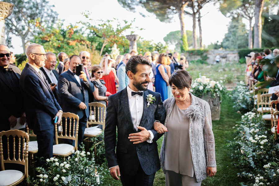 epic same-sex wedding ceremony amalfi coast