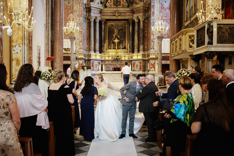 Romantic Wedding Ceremony Amalfi Cathedral