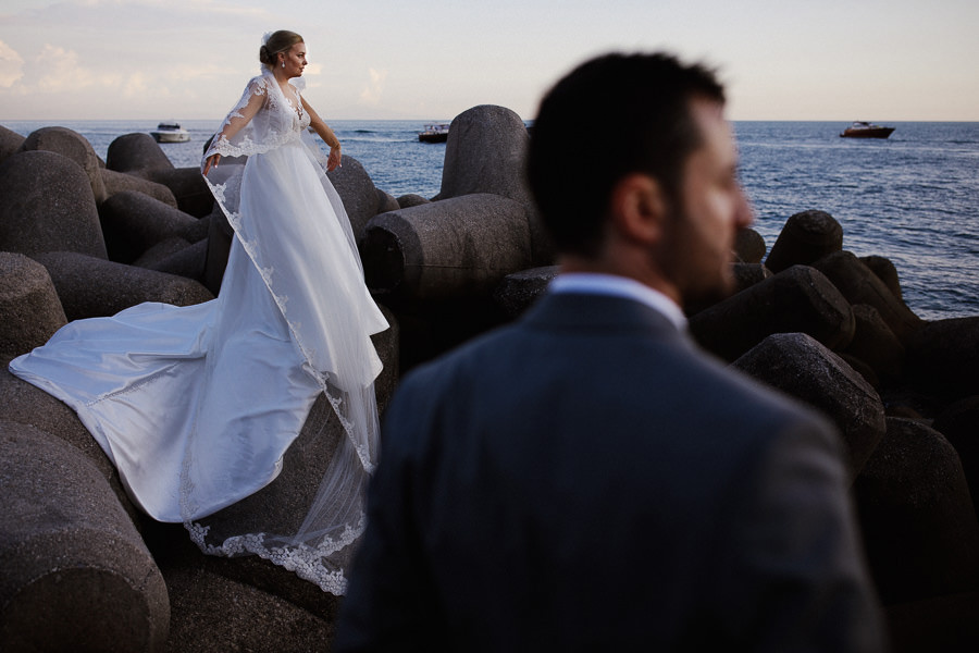 Amalfi Coast Sunset Wedding Photographer