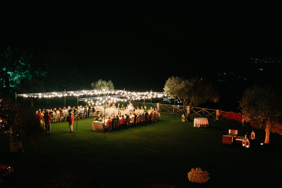 typical italian rehearsal dinner at villa cimbrone with neapolit