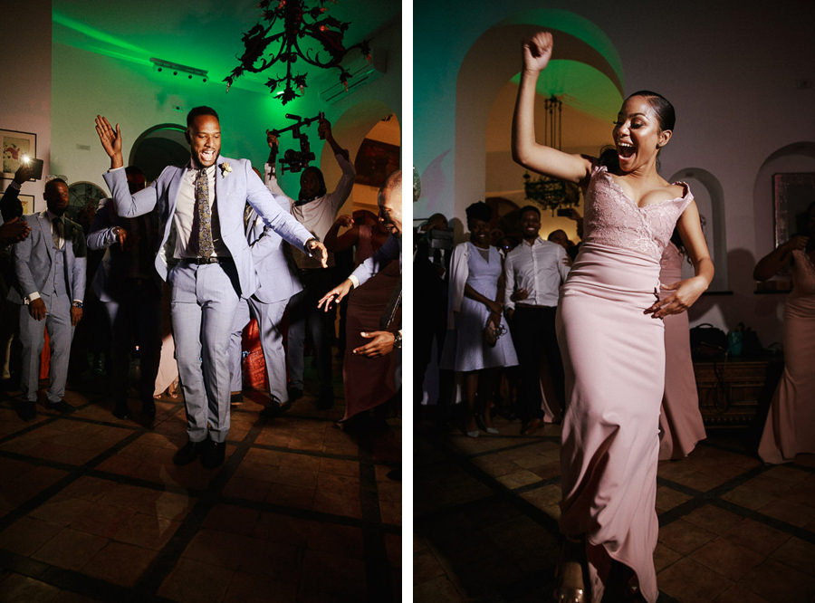 Afro Caribbean Wedding Dance Party Villa Eva Ravello